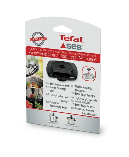 Bouton de serrage noir