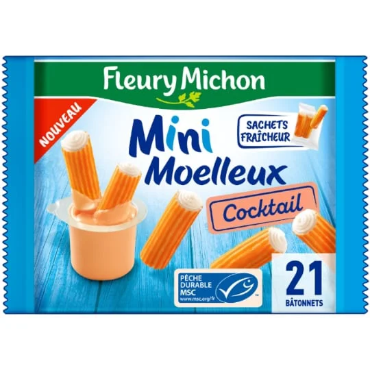 Mini moelleux - Surimi MSC sauce cocktail