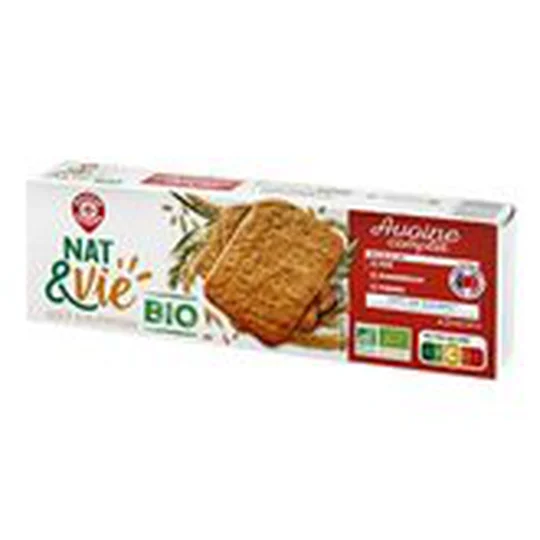 Biscuits Nat&Vie Avoine complet