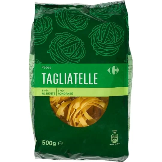 Pâtes tagliatelle