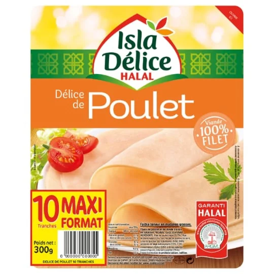 Filet de poulet halal