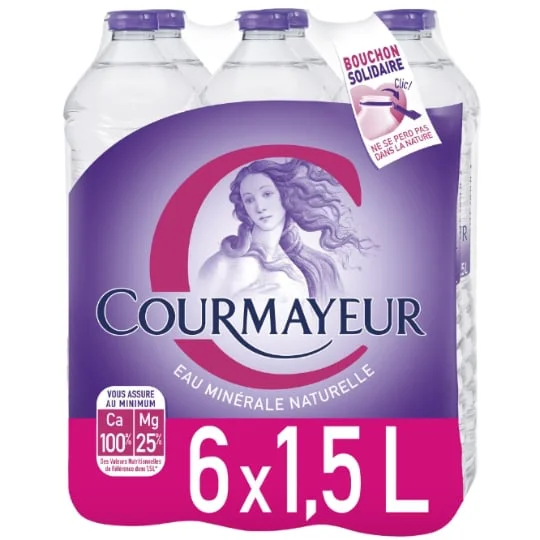 Eau minérale naturelle magnésium