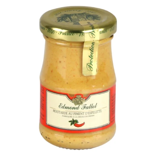 Moutarde au piment d'Espelette