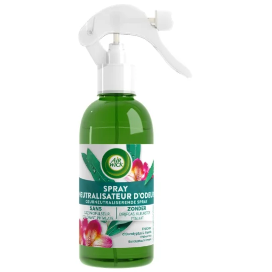 Neutralisateur D'Odeur Spray Frais Et Agréable D'Eucalyptus & Freesia