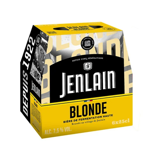 Bière blonde Jeanlain Pack