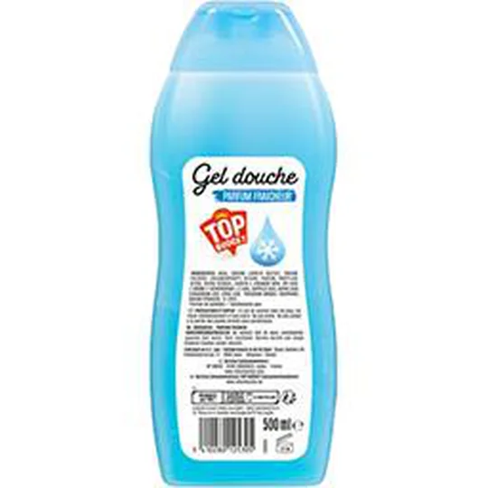 Gel douche parfum fraîcheur