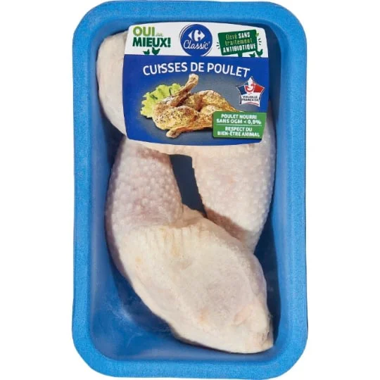 Cuisses de poulet blanc