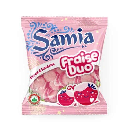Bonbons fraise duo Halal