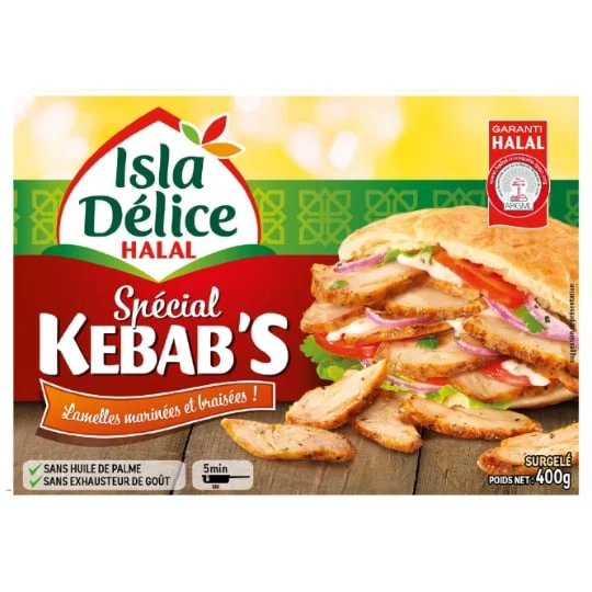 Lamelle de volaille spéciale kebab Halal