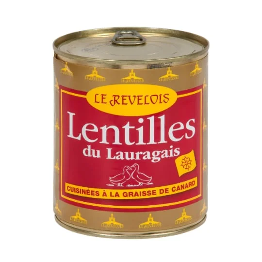 Lentilles du Lauragais graisse canard