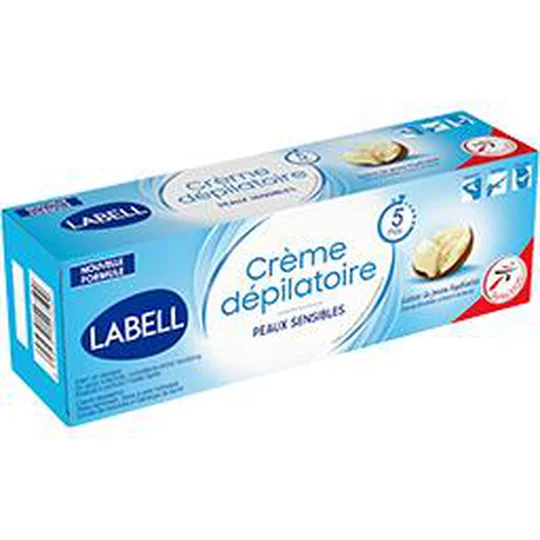 Crème dépilatoire peaux sensibles