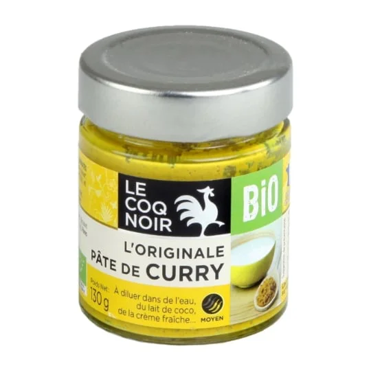 Pâte de curry bio
