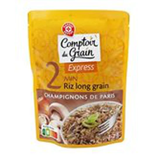 Riz Champignons 2 min