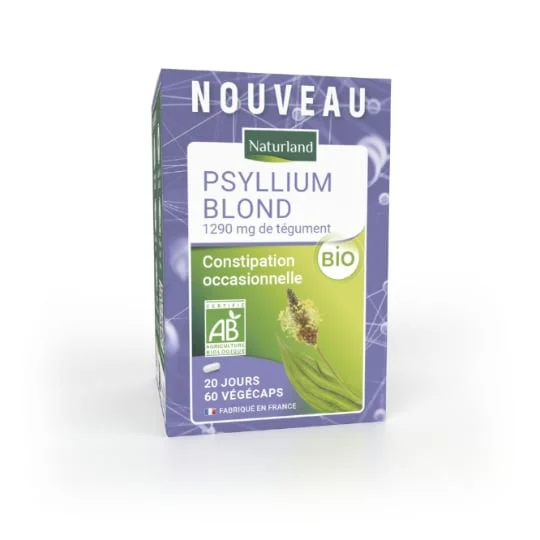 Complément Alimentaire Constipation Occasionnelle Psyllium Blond Bio