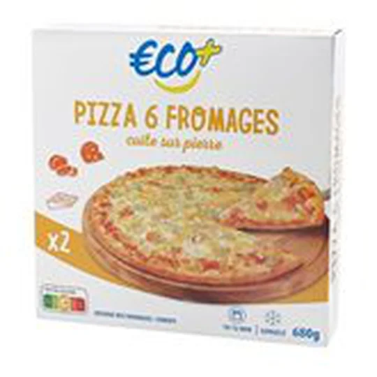 Pizza 6 fromages x2