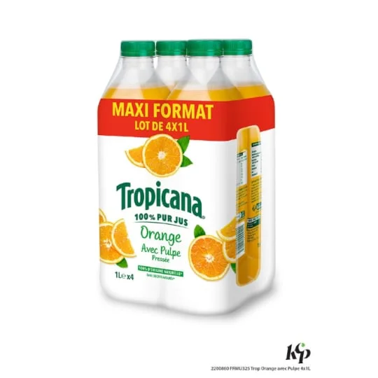 Pur jus d'orange Avec Pulpe
