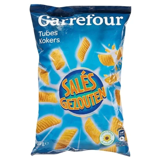 Biscuits apéritifs tubes salés