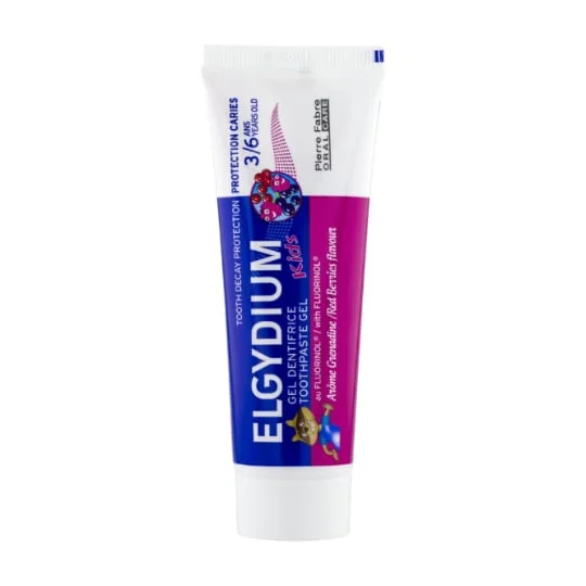 Dentifrice enfant 3/6 ans grenadine