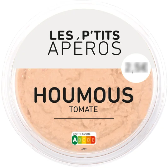 Houmous à la tomate