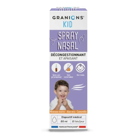 Spray Nasal Décongestionnant et Apaisant Kids
