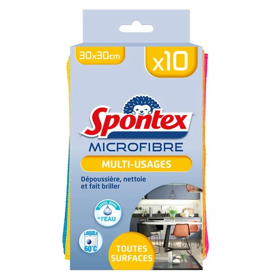 Microfibre - Kit lavette multi-usage