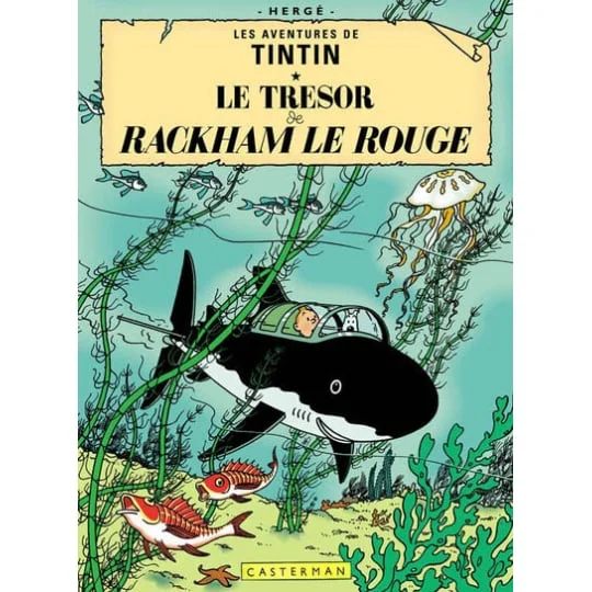 BD Les Aventures de Tintin Tome 12 - Le trésor de Rackham le Rouge