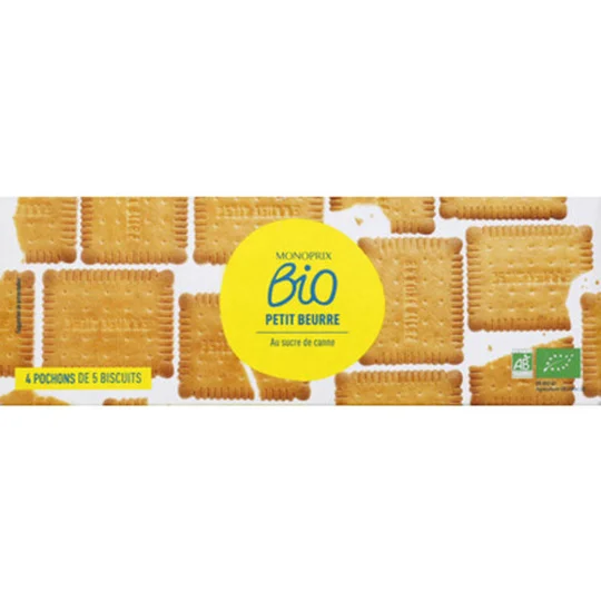 Petit beurre au sucre de canne