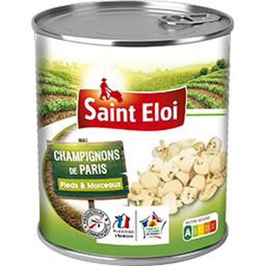 Champignons de Paris pieds & morceaux