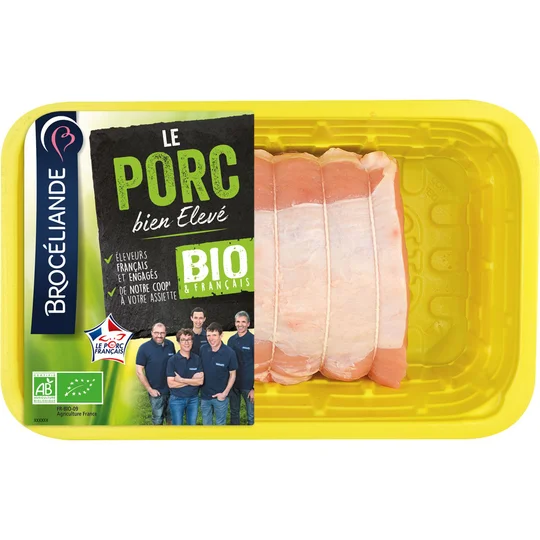 Rôti de porc bio