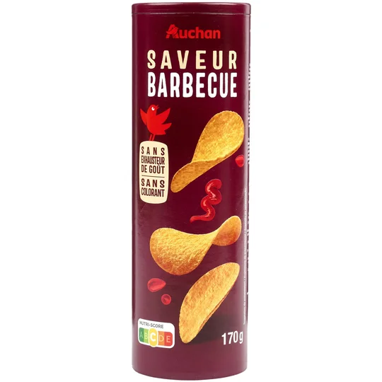 Chips tuiles saveur barbecue