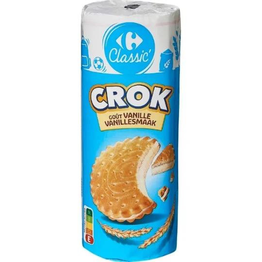 Biscuits goût vanille