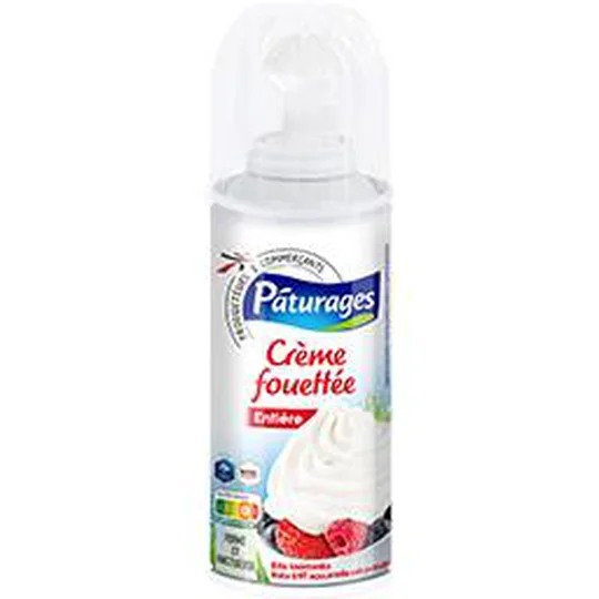 Crème fouettée entière