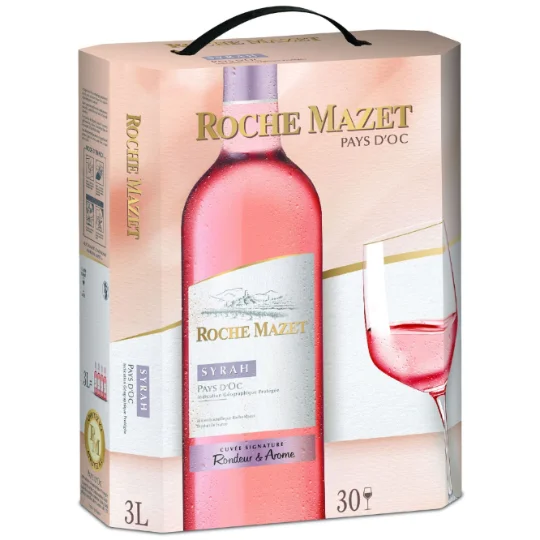 Vin rosé Syrah Pays d'Oc