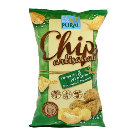 Chips Salées Artisanales Au Romarin Bio
