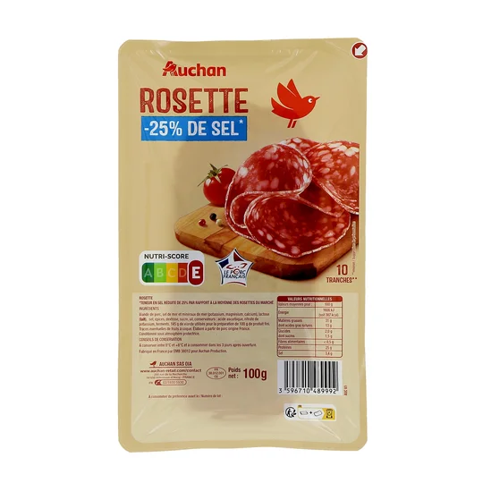 Rosette réduit en sel