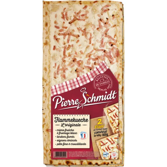 Pierre Schmidt Flammekueche L'Originale Lot De 2 X 400 Grs
