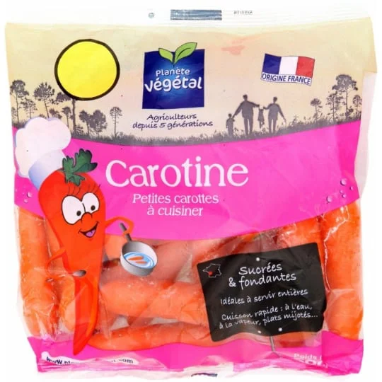 Carottes petites