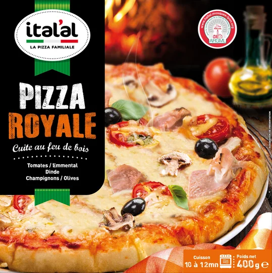 Pizza royale - Halal