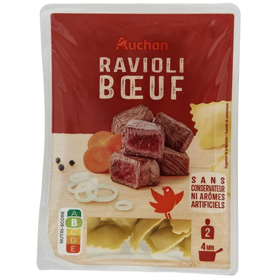 Ravioli au boeuf