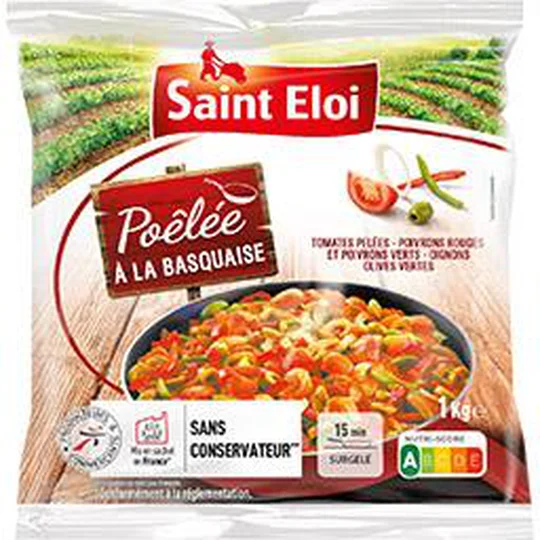 Poêlée à la basquaise