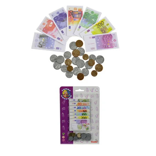 Toys Pièces Et Billets Factices En Euros