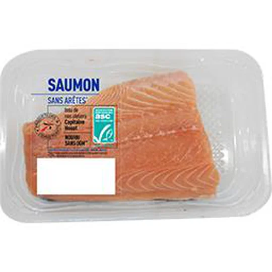 Filet de saumon sans arête