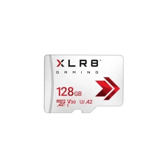 Carte mémoire Micro SD - P-SDU128V32100XR-GE - Blanc