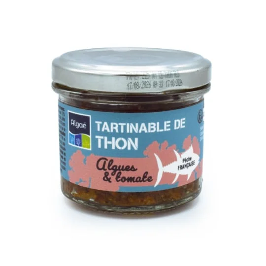 Tartinable de thon algues et tomates