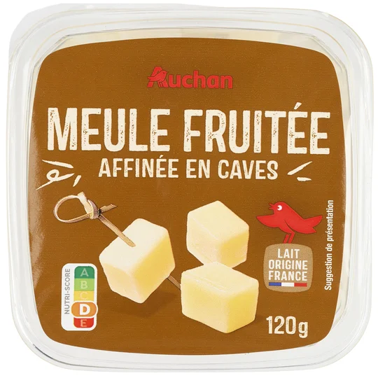 Dès de meule fruitée