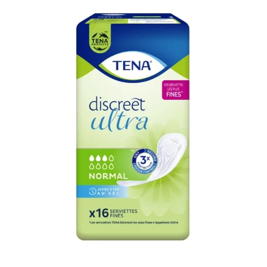 Serviette Hygiènique Normal Fines Discreet Ultra