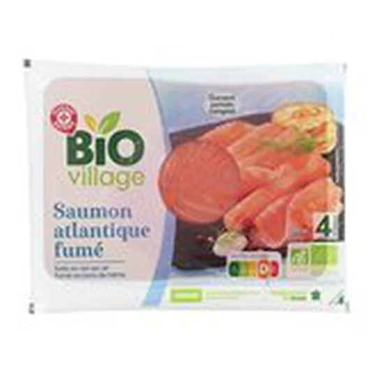 Saumon fumé Bio Atlantique 4 tranches