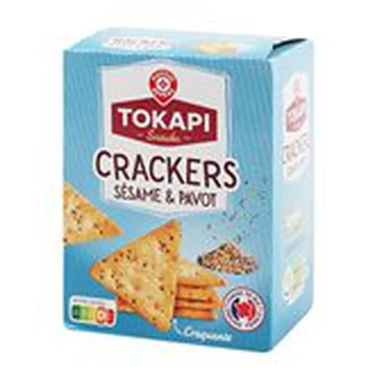 Crackers Sésame et pavot