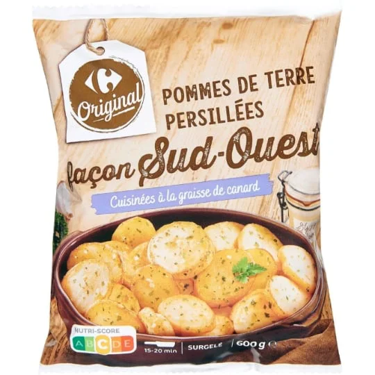 Pommes de terre persillées