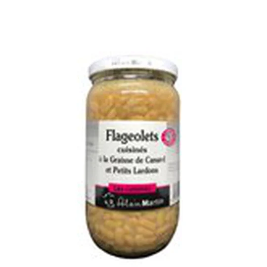 Flageolets Cuisinés à la graisse